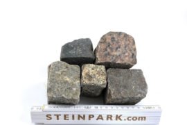 Gebrauchtes Granit Mosaikpflaster 4-6 cm A11