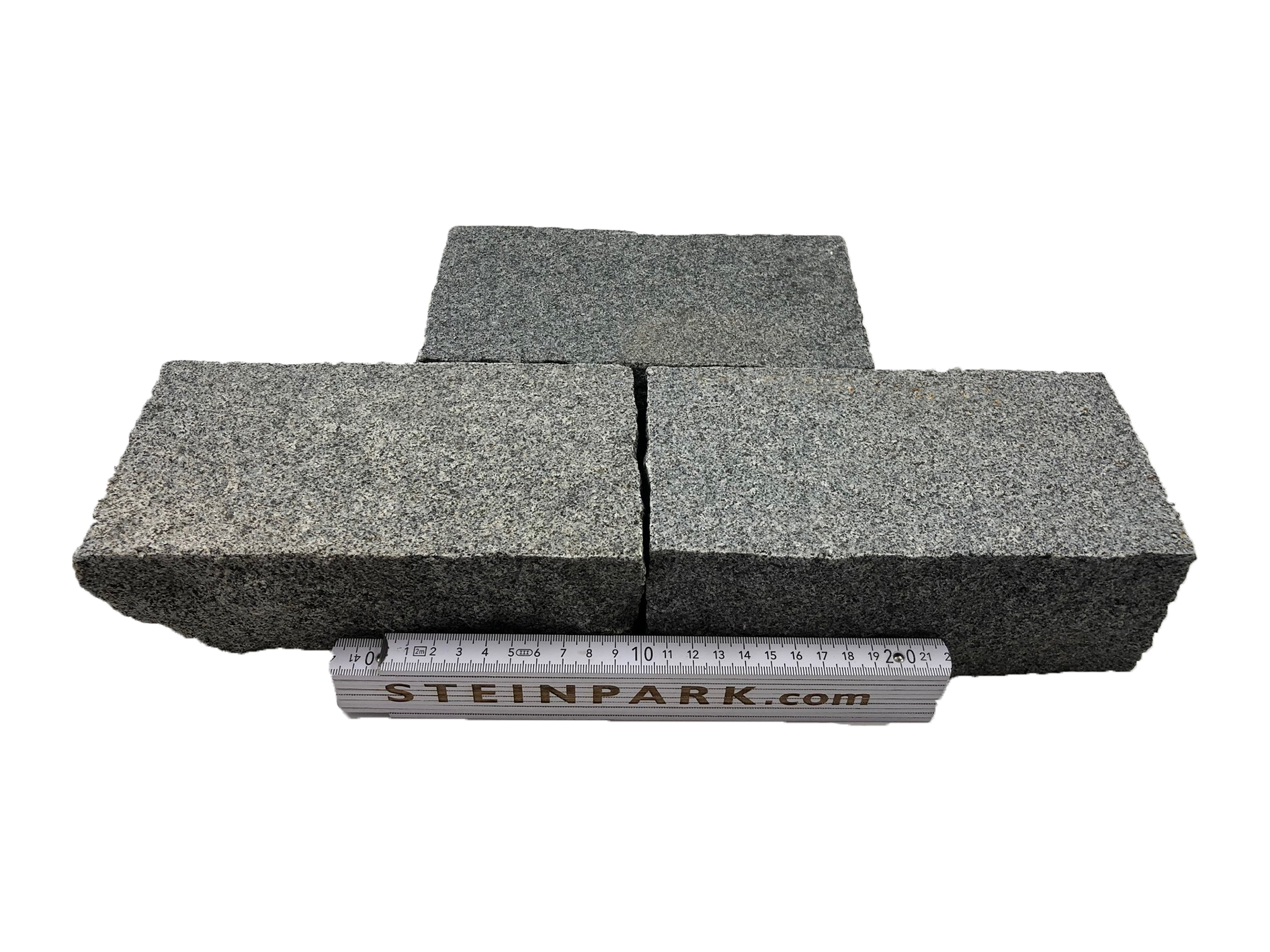 Granit Edelkleinpflaster 20x10x8 cm dunkelgrau