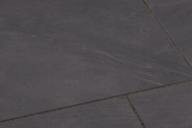 Keramikplatte Slate Grey 80x40x3 cm grau-anthrazit